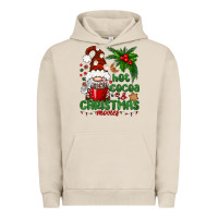 Pigment French Oak Hot Cocoa And Christmas Movie Urban Hoodie - BundleAndBundleShop