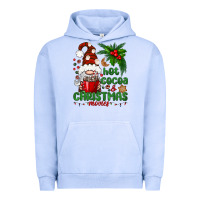 Pigment Grape Ice Hot Cocoa And Christmas Movie Urban Hoodie - BundleAndBundleShop
