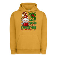 Pigment Peanut Butter Hot Cocoa And Christmas Movie Urban Hoodie - BundleAndBundleShop