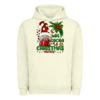 Pigment Pistachio Hot Cocoa And Christmas Movie Urban Hoodie - BundleAndBundleShop