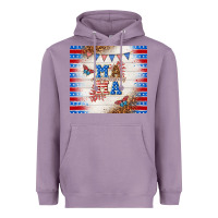 Lavender American mama Heavyweight Hoodie - TumblerDesignByShophia