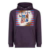 Plum American mama Heavyweight Hoodie - TumblerDesignByShophia