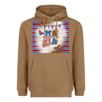 Toasted Coconut American mama Heavyweight Hoodie - TumblerDesignByShophia