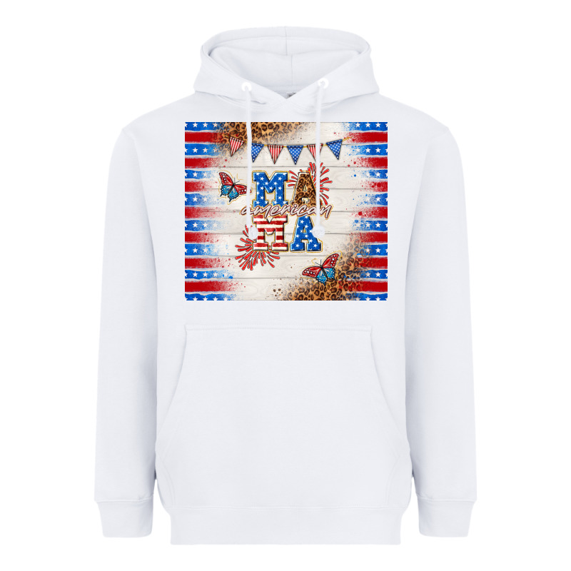 American Mama Heavyweight Hoodie by TumblerDesignByShophia | Teevron