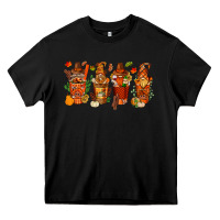 Black thanksgiving coffee cups with gnomes bbs Heavy Core Tee - BundleAndBundleShop