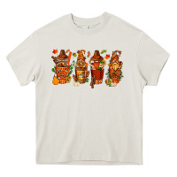 Cream thanksgiving coffee cups with gnomes bbs Heavy Core Tee - BundleAndBundleShop