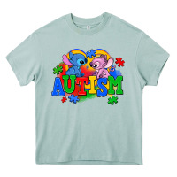 Arona autism stitch with lilo Heavy Core Tee - AdoDesignShop
