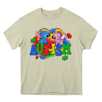 Mossy autism stitch with lilo Heavy Core Tee - AdoDesignShop