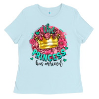 Baby Blue the princesshas arrived Ladies Tee - AdoDesignShop