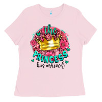 Bubblegum Pink the princesshas arrived Ladies Tee - AdoDesignShop