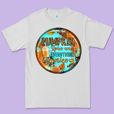 Pumpkin Spice And Everythink Nice Earrings Premium Tee Designed By Bundleandbundleshop