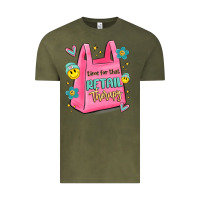 Vintage Olive time for that retail therapy Vintage Tee - MaliasSmallBusiness