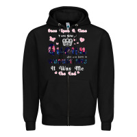 Black Once Upon A Time There Was A Queen Who Was Born I Zipper Hoodie - Bettercallsaul