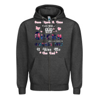 Charcoal Heather Once Upon A Time There Was A Queen Who Was Born I Zipper Hoodie - Bettercallsaul