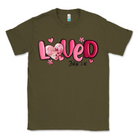 Army Green valentine's day loved john 3 16 Classic Tee - MaliasSmallBusiness