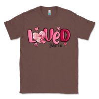 Chestnut valentine's day loved john 3 16 Classic Tee - MaliasSmallBusiness