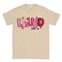 Mushroom valentine's day loved john 3 16 Classic Tee - MaliasSmallBusiness