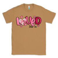 Toasted Coconut valentine's day loved john 3 16 Classic Tee - MaliasSmallBusiness