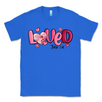 True Royal valentine's day loved john 3 16 Classic Tee - MaliasSmallBusiness
