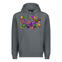 Rock mardi gras truck Premium Hoodie - CowGirlArtShop
