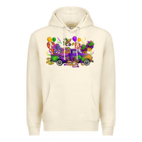 Sandshell mardi gras truck Premium Hoodie - CowGirlArtShop