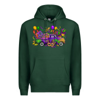 Mardi Gras Truck Premium Hoodie | Teevron