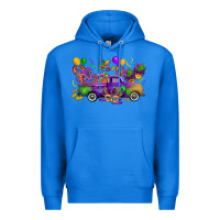 True Royal mardi gras truck Premium Hoodie - CowGirlArtShop
