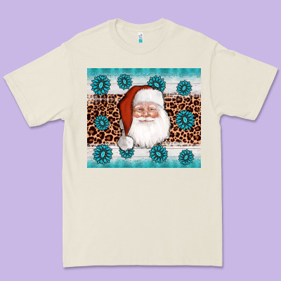 Santa Gemstone Premium Tee Designed By Adodesignshop