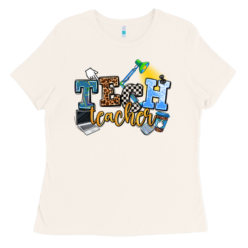 Tech Teacher Ladies Tee by AdoDesignShop | Teevron