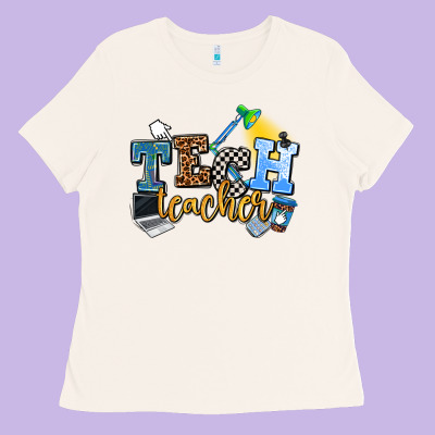 Tech Teacher Ladies Tee Designed By Adodesignshop