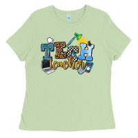 Matcha tech teacher Ladies Tee - AdoDesignShop