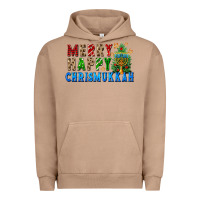 Pigment Burro merry happy chrismukkah Urban Hoodie - FaDigitalArtStudio