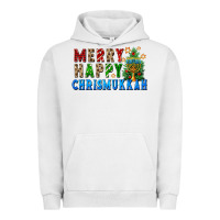 Pigment Lunar Rock merry happy chrismukkah Urban Hoodie - FaDigitalArtStudio