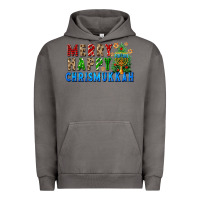 Pigment Tornado merry happy chrismukkah Urban Hoodie - FaDigitalArtStudio