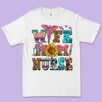 Wife Mom Nurse Premium Tee Designed By Adodesignshop