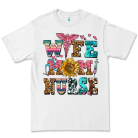 White wife mom nurse Premium Tee - AdoDesignShop