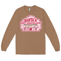 Toasted Coconut santas hot chocolate Long Sleeve Tee - MaliasSmallBusiness