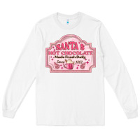 White santas hot chocolate Long Sleeve Tee - MaliasSmallBusiness