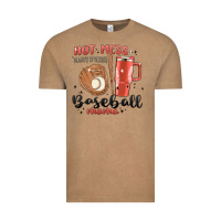Vintage Coffee hot mess always stressed baseball mama stanley cup Vintage Tee - MaliasSmallBusiness