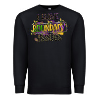 Black i have boundary issues Premium Sweatshirt - CowGirlArtShop