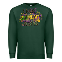 Sports Green i have boundary issues Premium Sweatshirt - CowGirlArtShop