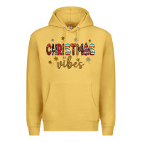Antique Gold christmas vibes Premium Hoodie - JahusDesignShop