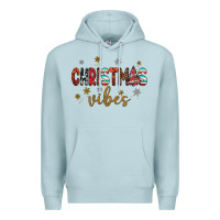 Blue Mist christmas vibes Premium Hoodie - JahusDesignShop
