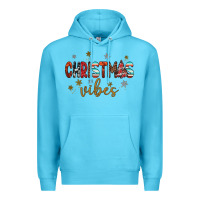 Ocean Blue christmas vibes Premium Hoodie - JahusDesignShop
