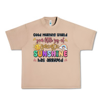 Burro good morning world your little ray of sarcastic Urban Heavy Tee - MaliasSmallBusiness