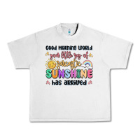 Lunar Rock good morning world your little ray of sarcastic Urban Heavy Tee - MaliasSmallBusiness