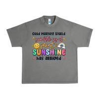 Tornado good morning world your little ray of sarcastic Urban Heavy Tee - MaliasSmallBusiness