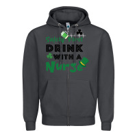 Smoke Safety First Drink With A Nurse Zipper Hoodie - Bettercallsaul