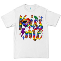 White kiss me Premium Tee - JahusDesignShop