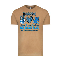 In April We Wear Blue Vintage Tee | Teevron